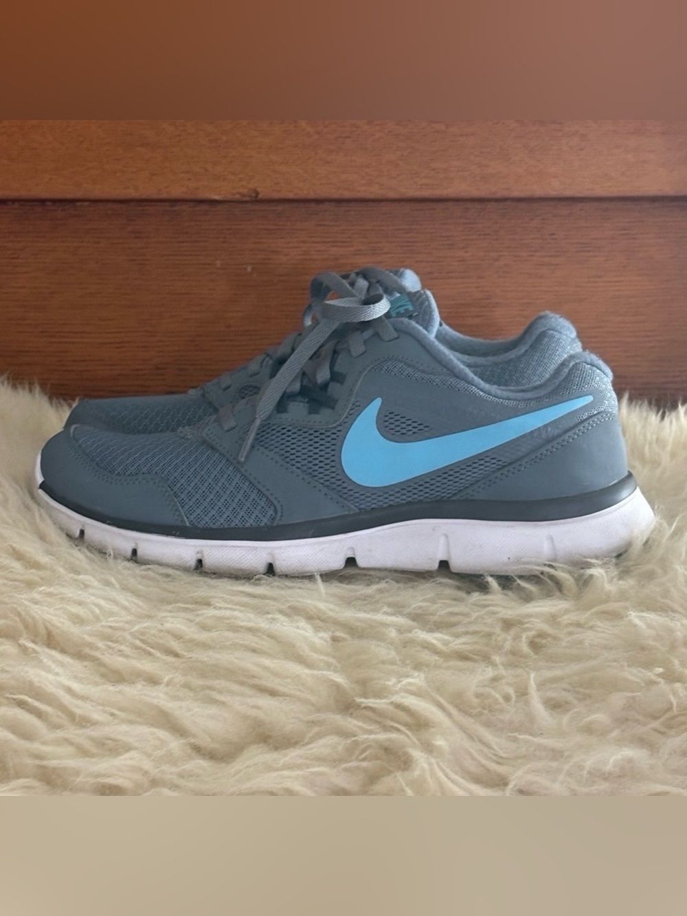 Nike Flex Experience RN 3 Gray/Blue Running Shoes